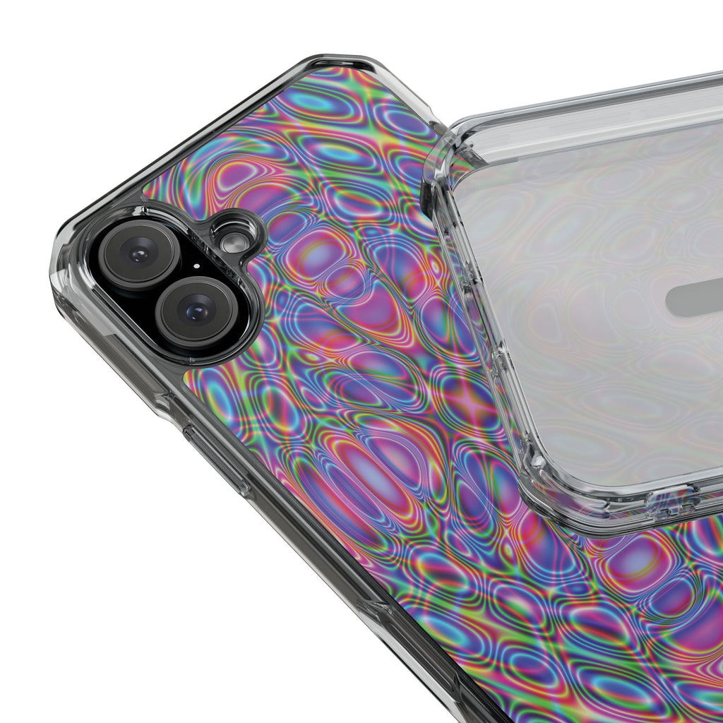 iPhone 16 Magnetic Clear Impact Case - DMT Seer No.1