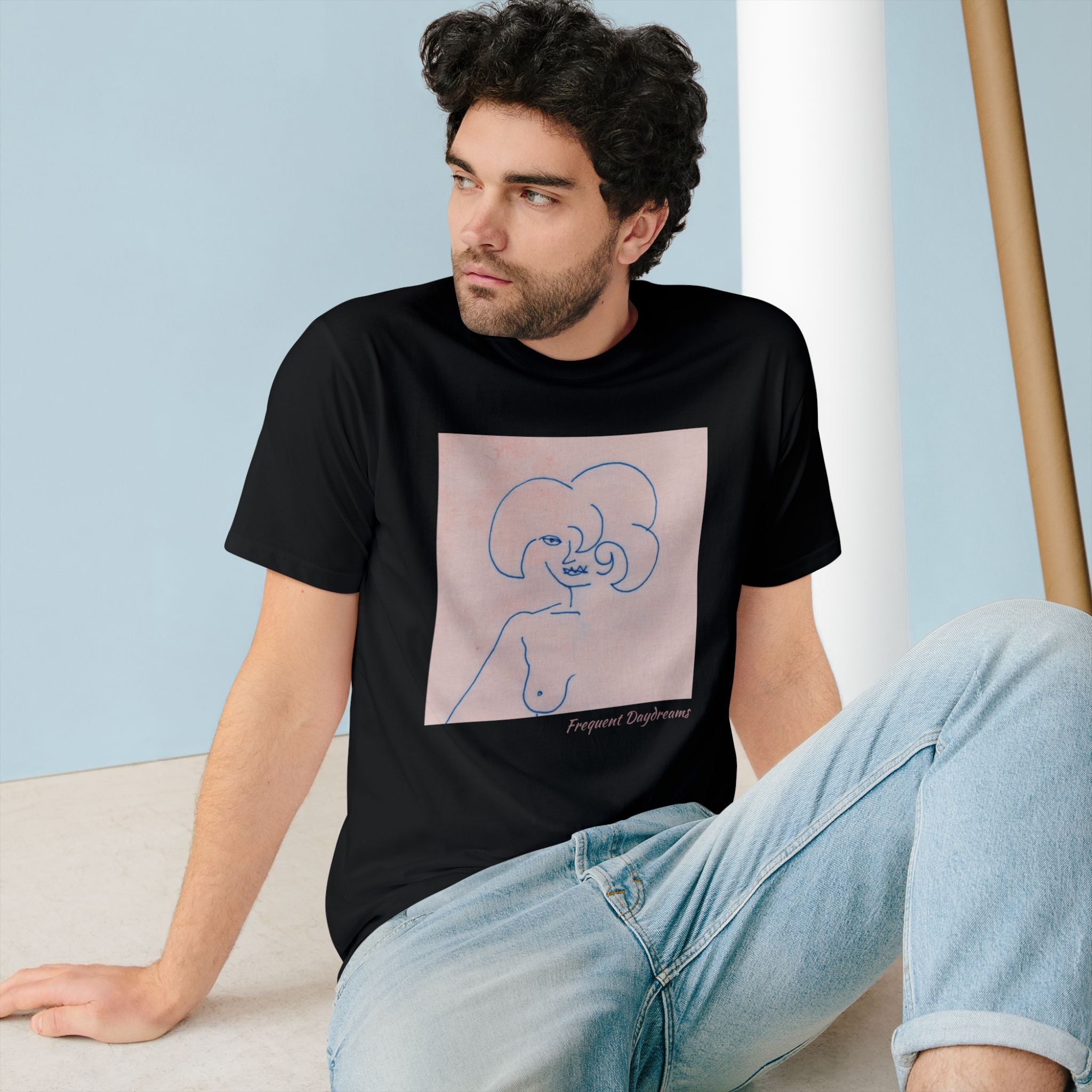 Organic Staple T-shirt - Frequent Daydreams Sketch No.45