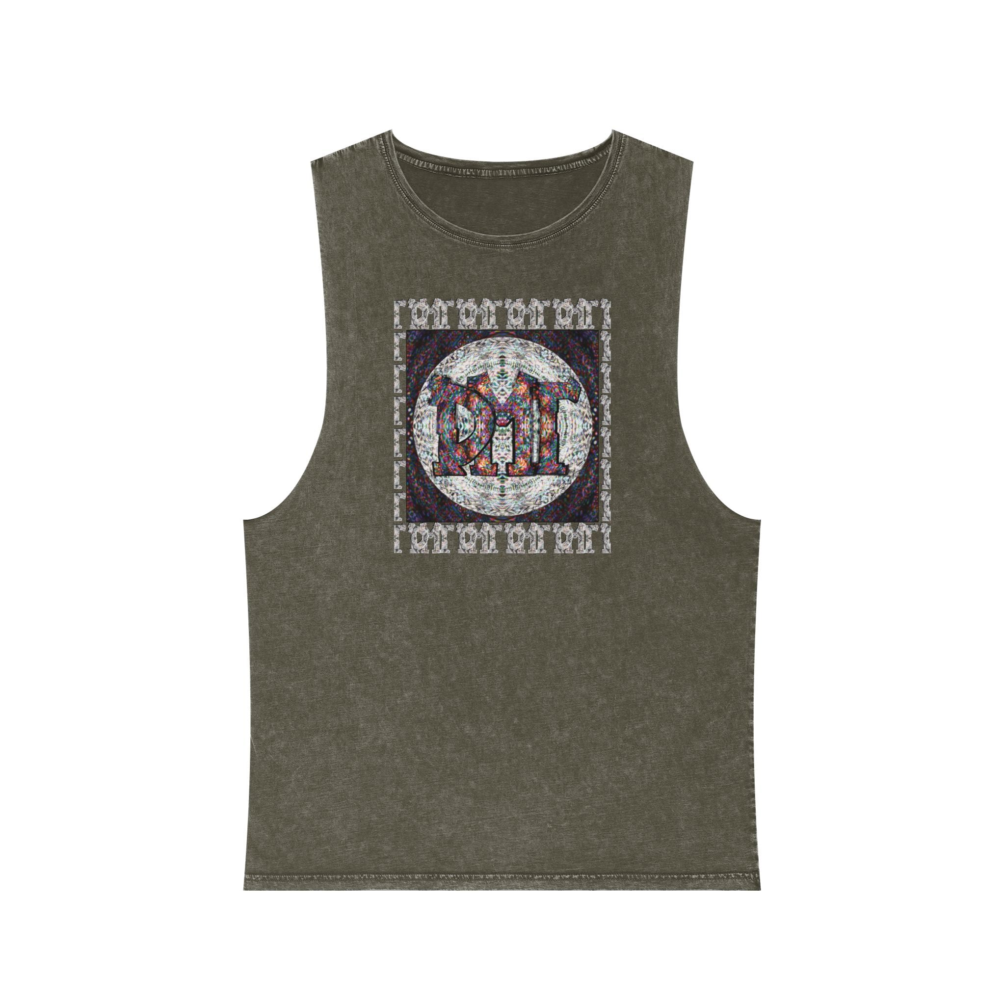 Unisex Stonewash Tank Top - DMT Scribe No.1