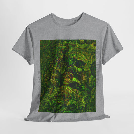 Unisex Heavy Cotton Tee - Green Leaf