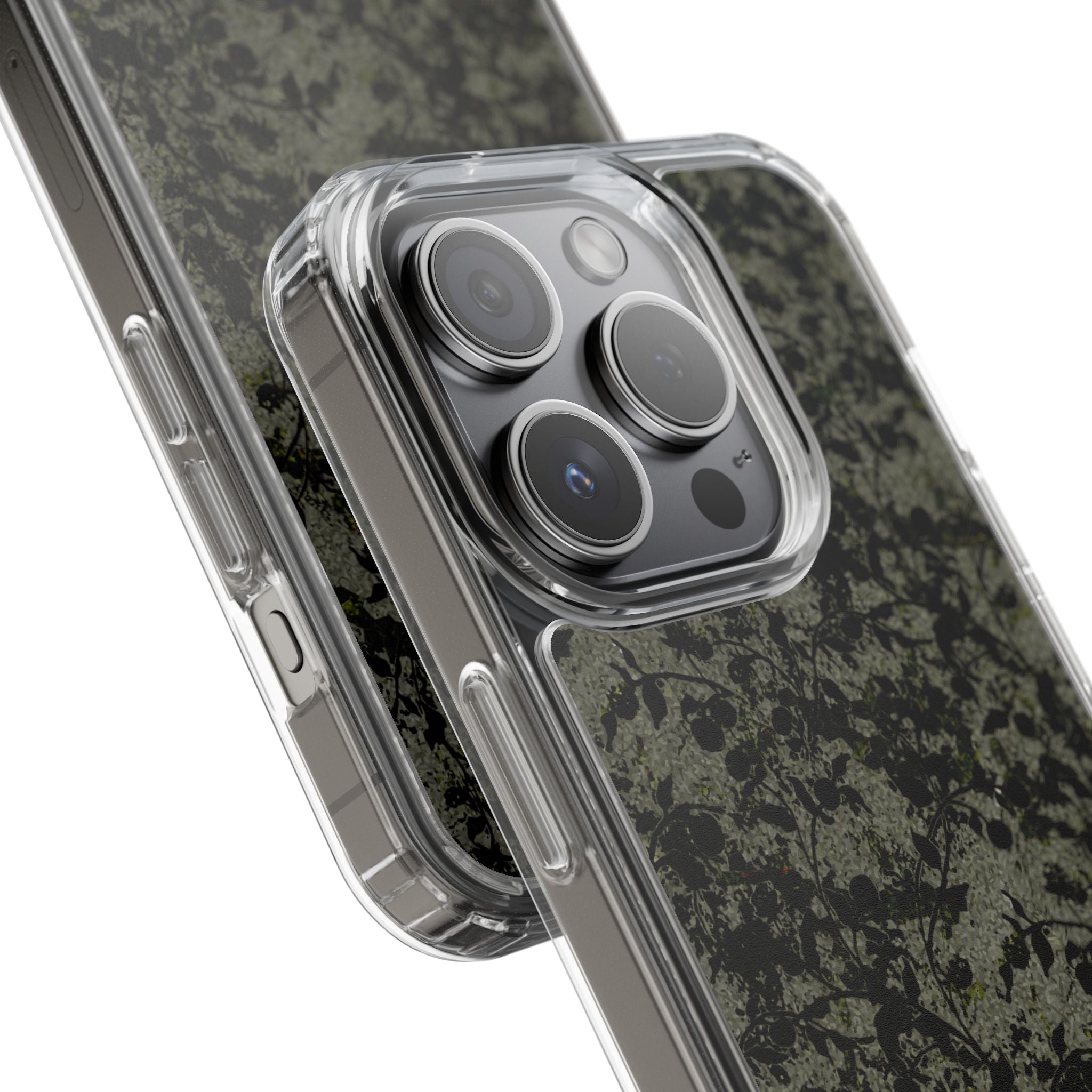 iPhone 15 Clear Case – Hidden Weave Series V3 No.25
