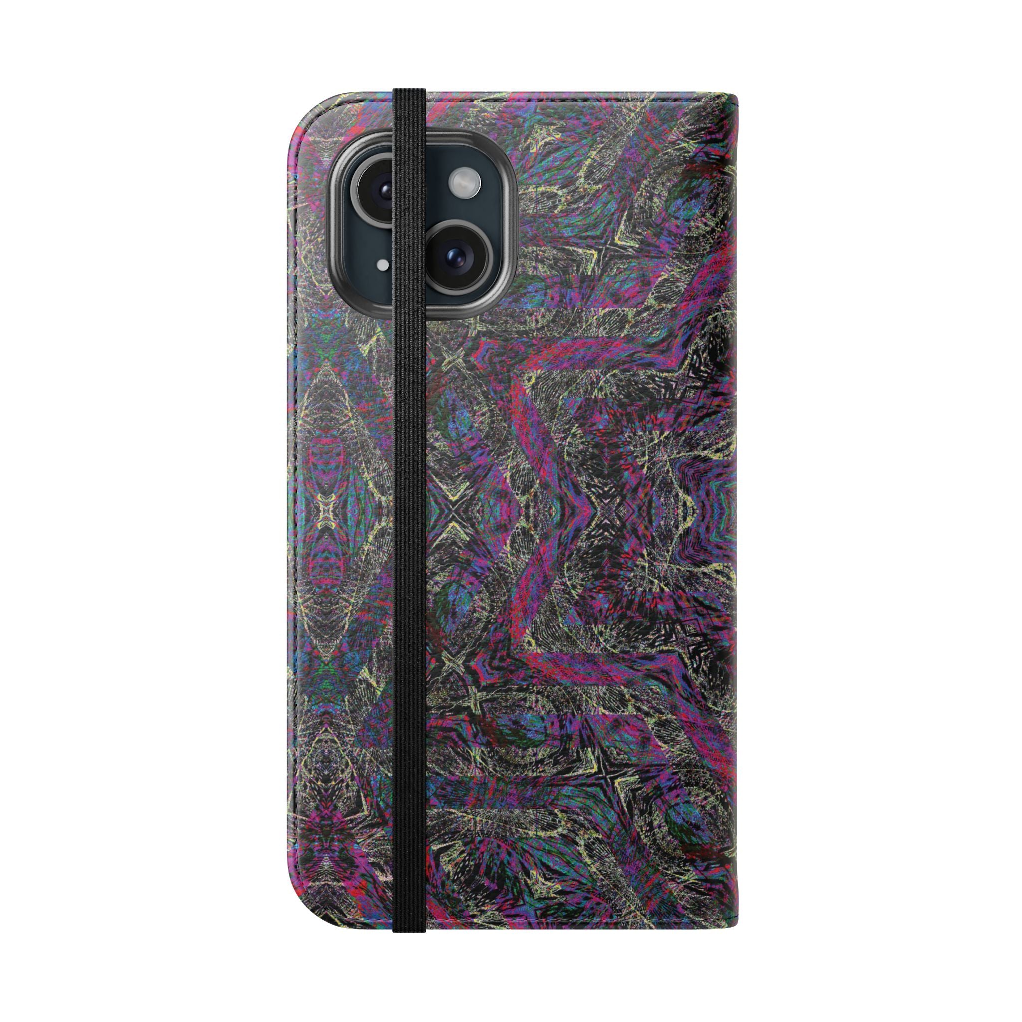 iPhone 15 Flip Case - P5 Kaleidoscopic No.33