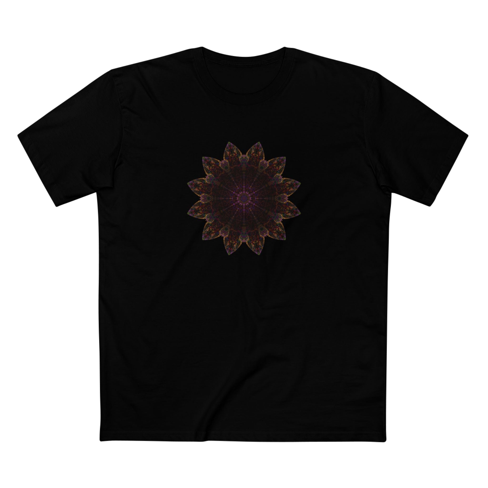 Men's Staple Tee - Love Light Mandalas No.12