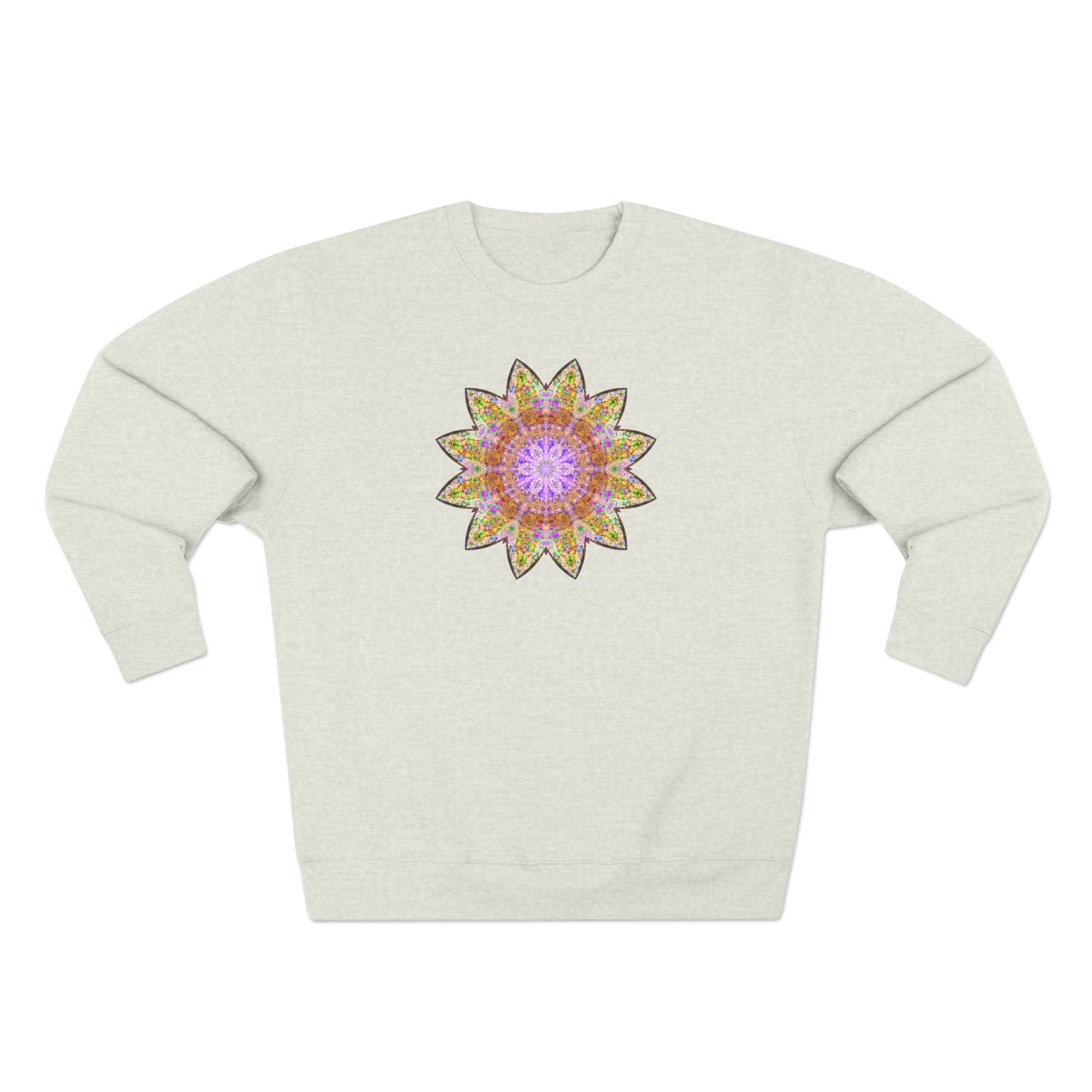 Unisex Crewneck Sweatshirt - Love Light Mandalas No.14
