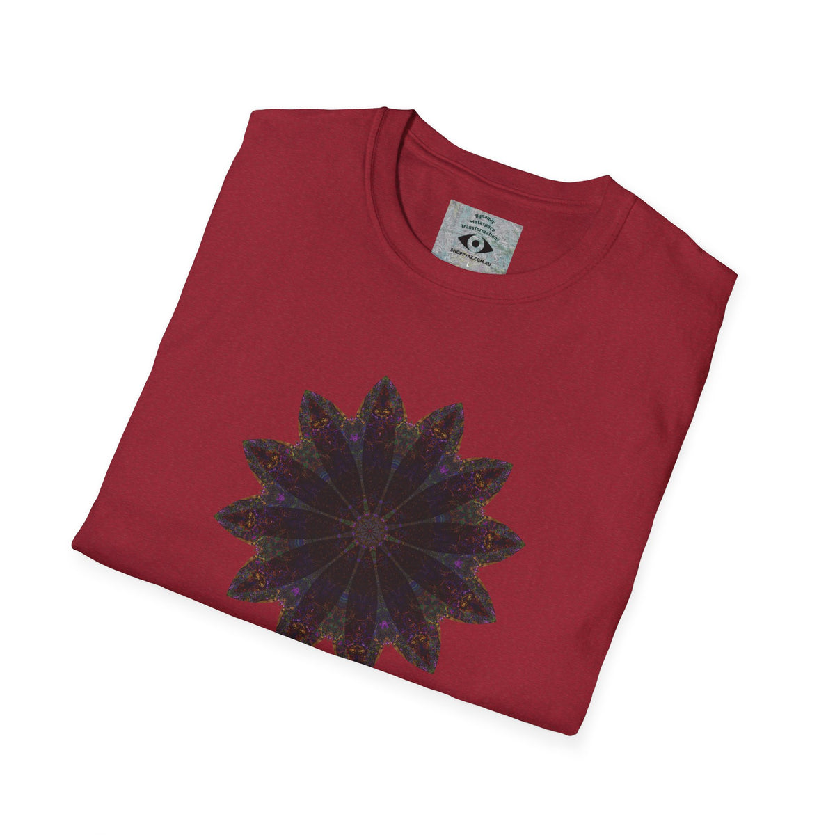 Unisex Softstyle T-Shirt - Love Light Mandalas No.10