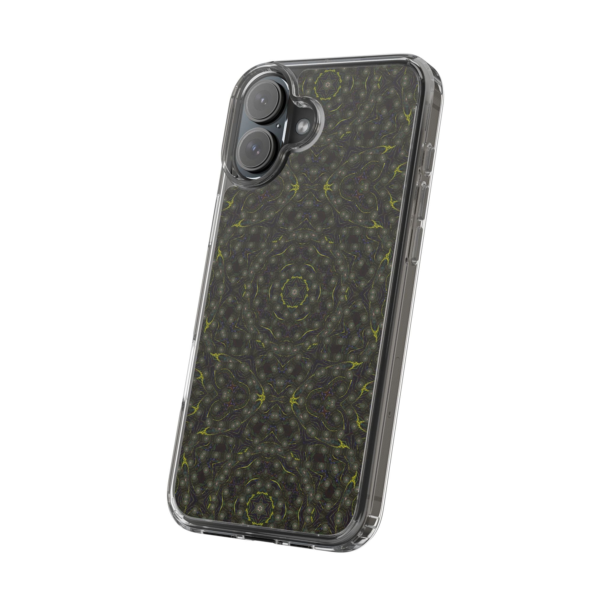 iPhone 16 Clear Case – P5 Kaleidoscopic No.2