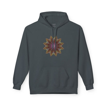Unisex Midweight Softstyle Fleece Hoodie - Love Light Mandalas No.13