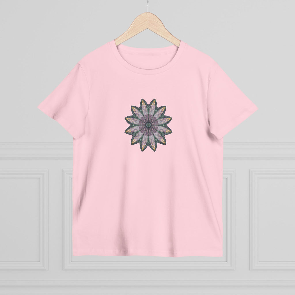 Women’s Maple Tee - Love Light Mandalas No.21