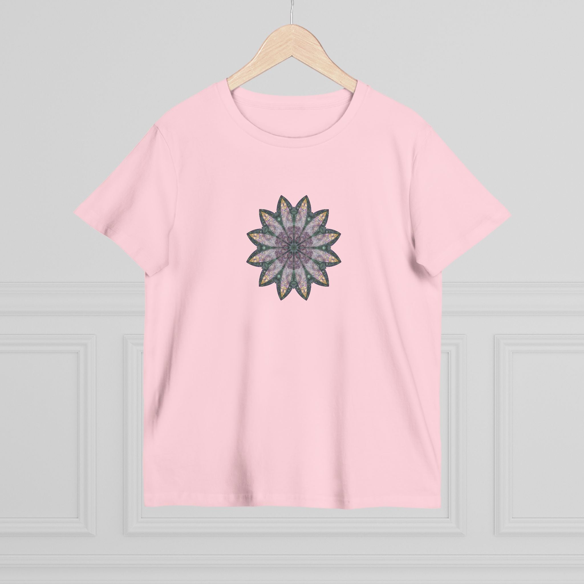 Women’s Maple Tee - Love Light Mandalas No.21