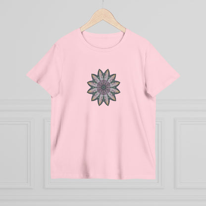 Women’s Maple Tee - Love Light Mandalas No.21