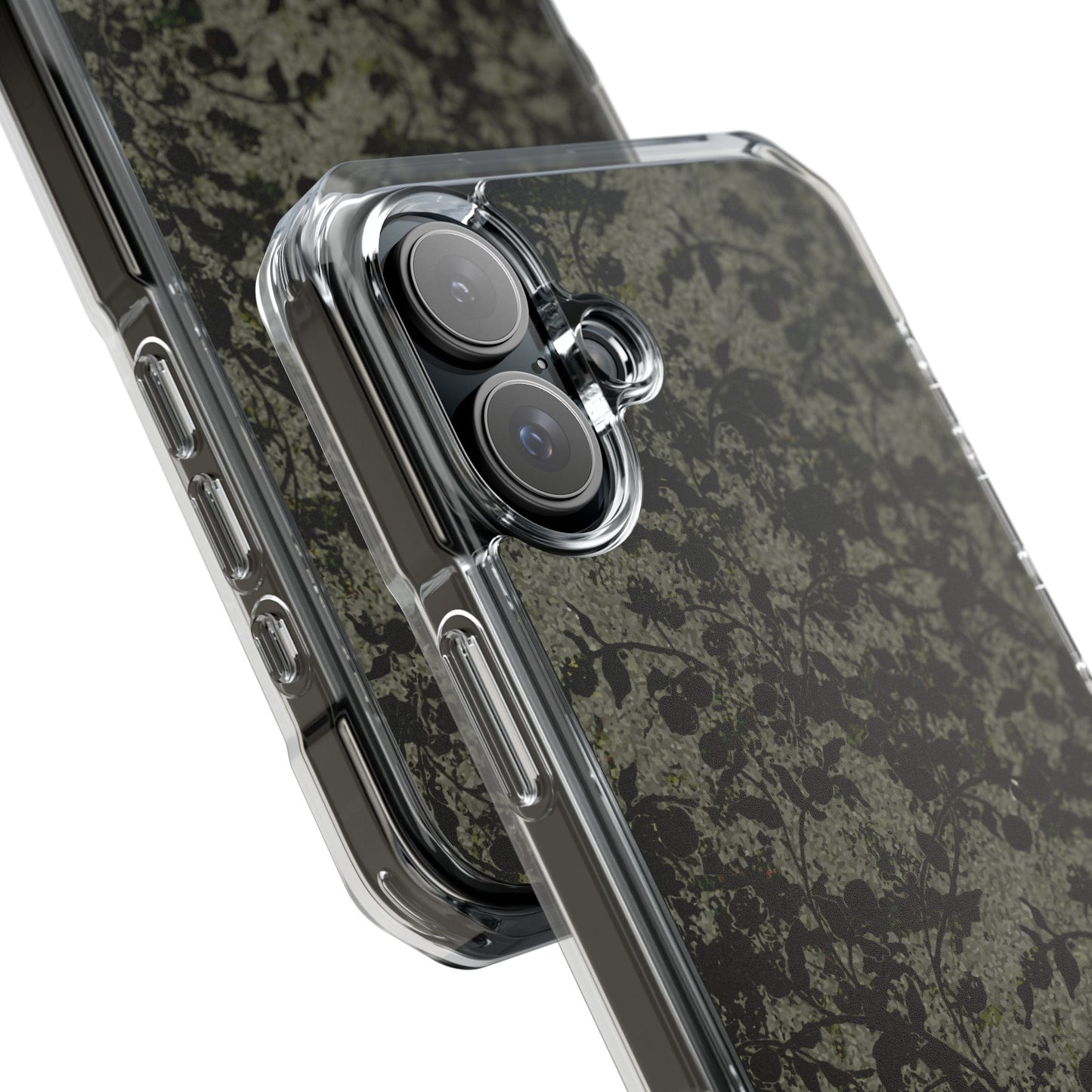 iPhone 16 Magnetic Clear Impact Case - Hidden Weave Series V3 No.25