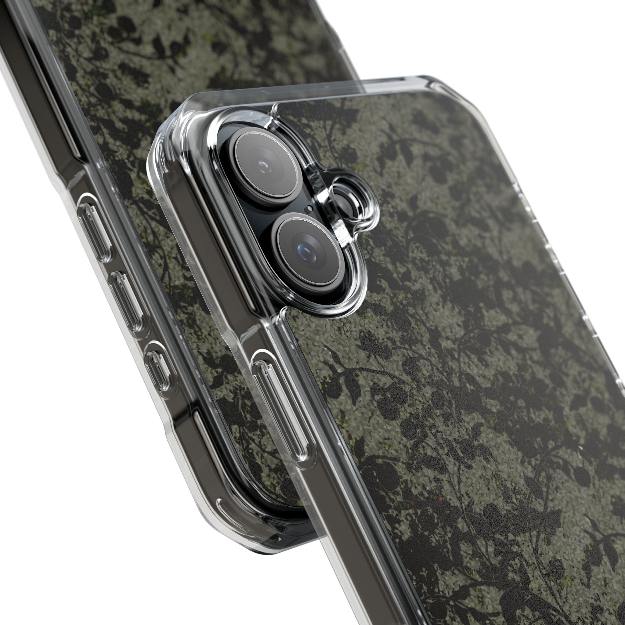 iPhone 16 Magnetic Clear Impact Case - Hidden Weave Series V3 No.25