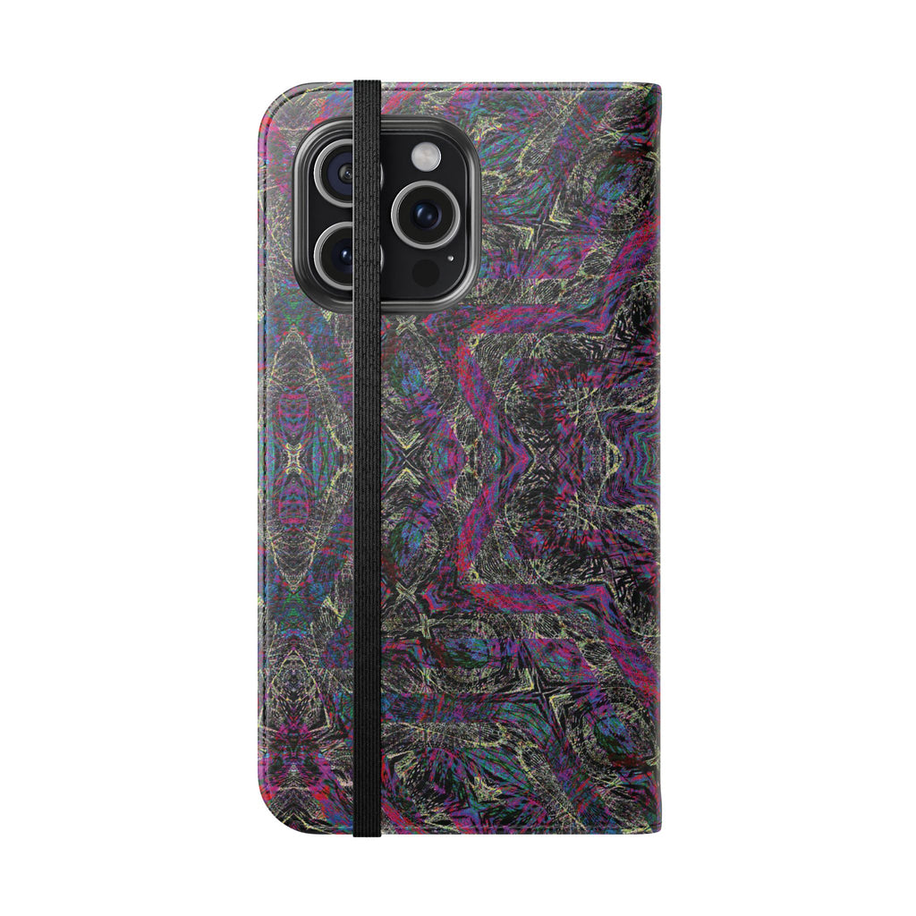 iPhone 15 Flip Case - P5 Kaleidoscopic No.33
