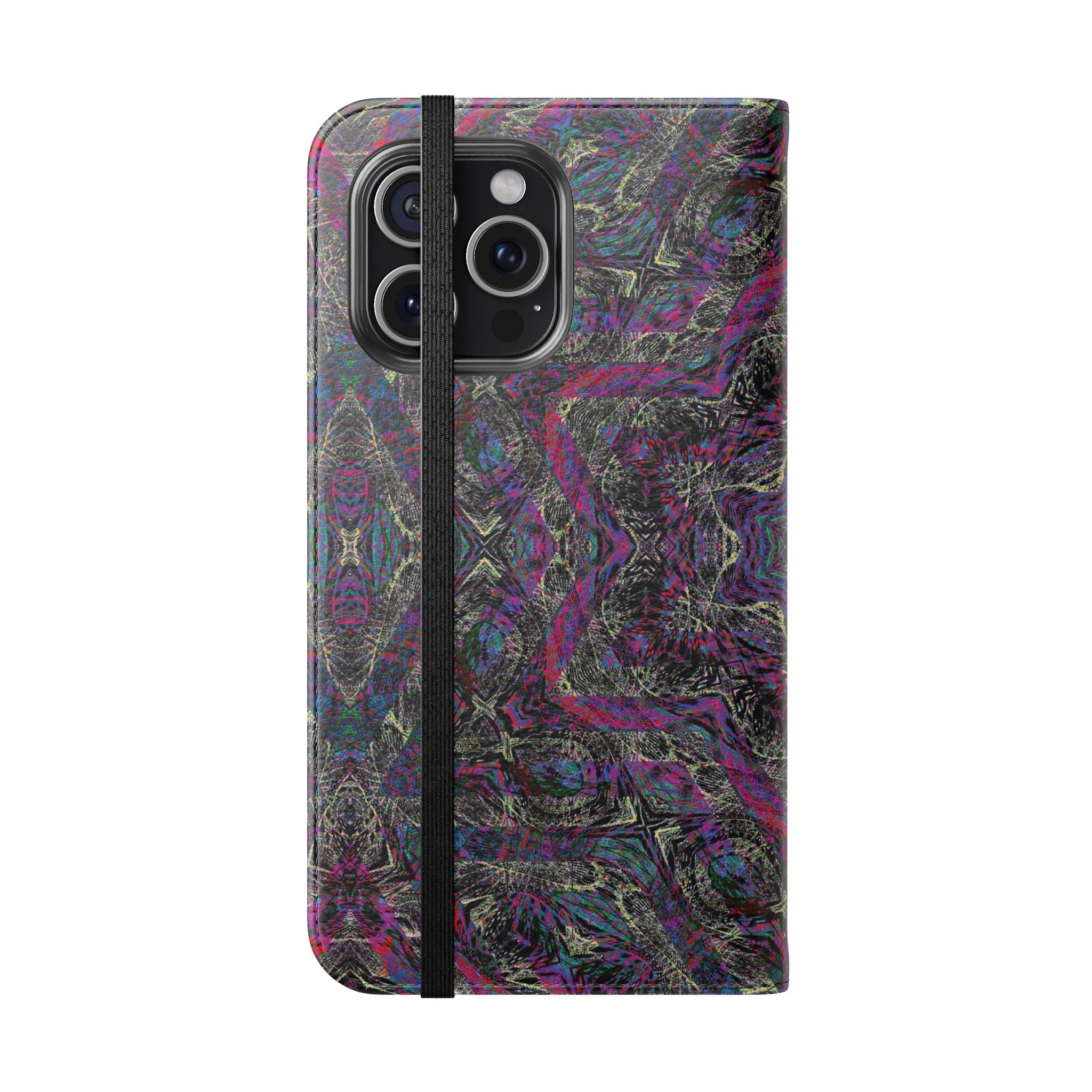 iPhone 15 Flip Case - P5 Kaleidoscopic No.33