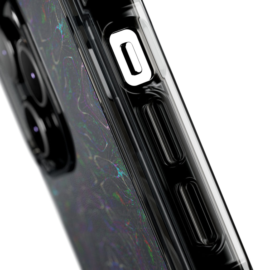 iPhone 14 Magnetic Clear Impact Case - P5 Kaleidoscopic No.32