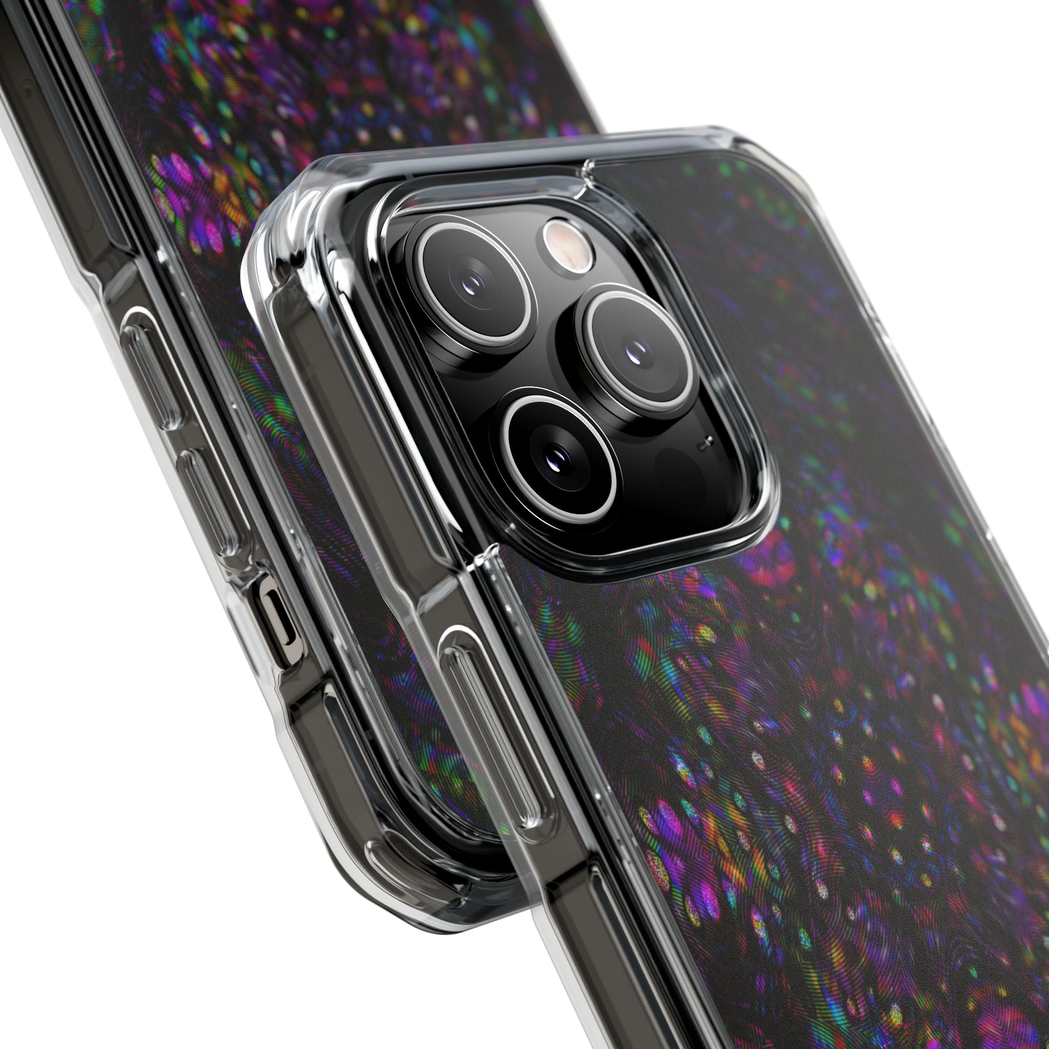 iPhone 14 Magnetic Clear Impact Case - DMT Scribe Tiles No.3