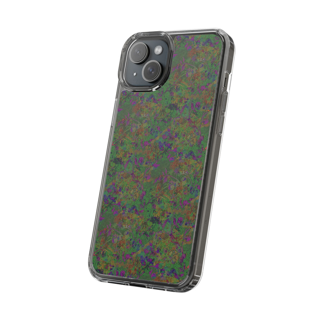 iPhone 15 Clear Case – Hidden Weave Series V3 No.24