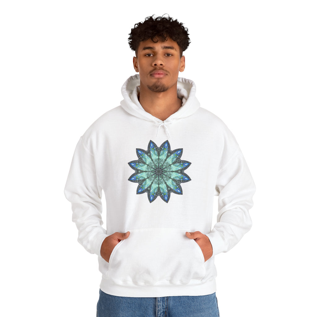 Unisex Heavy Blend™ Hooded Sweatshirt - Love Light Mandalas No.20
