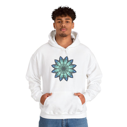 Unisex Heavy Blend™ Hooded Sweatshirt - Love Light Mandalas No.20