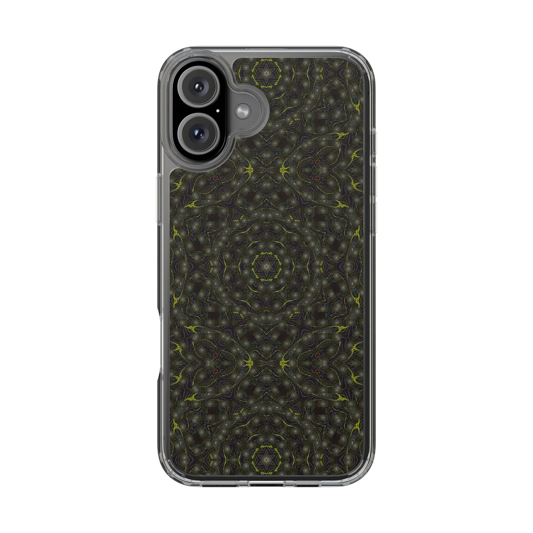 iPhone 16 Clear Case – P5 Kaleidoscopic No.2