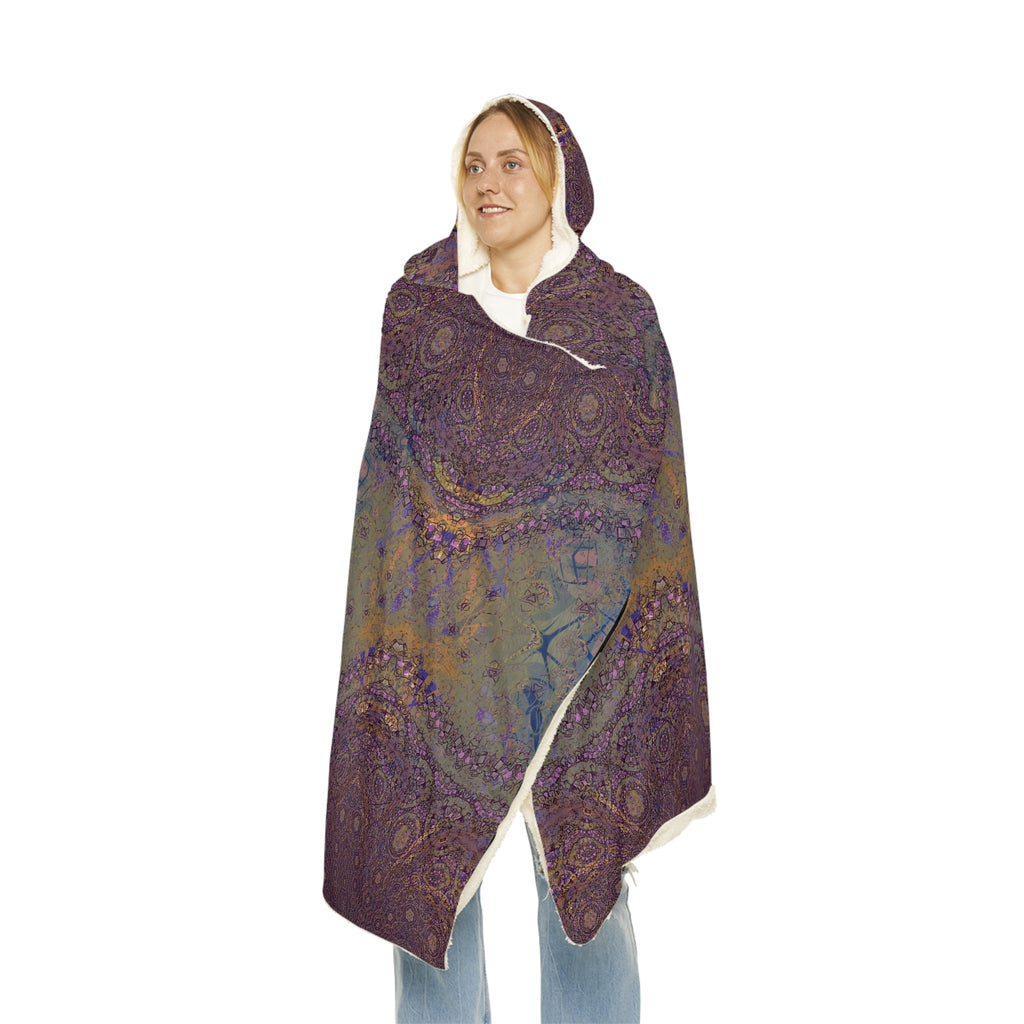 Snuggle Blanket - Love Light Fractals No.12