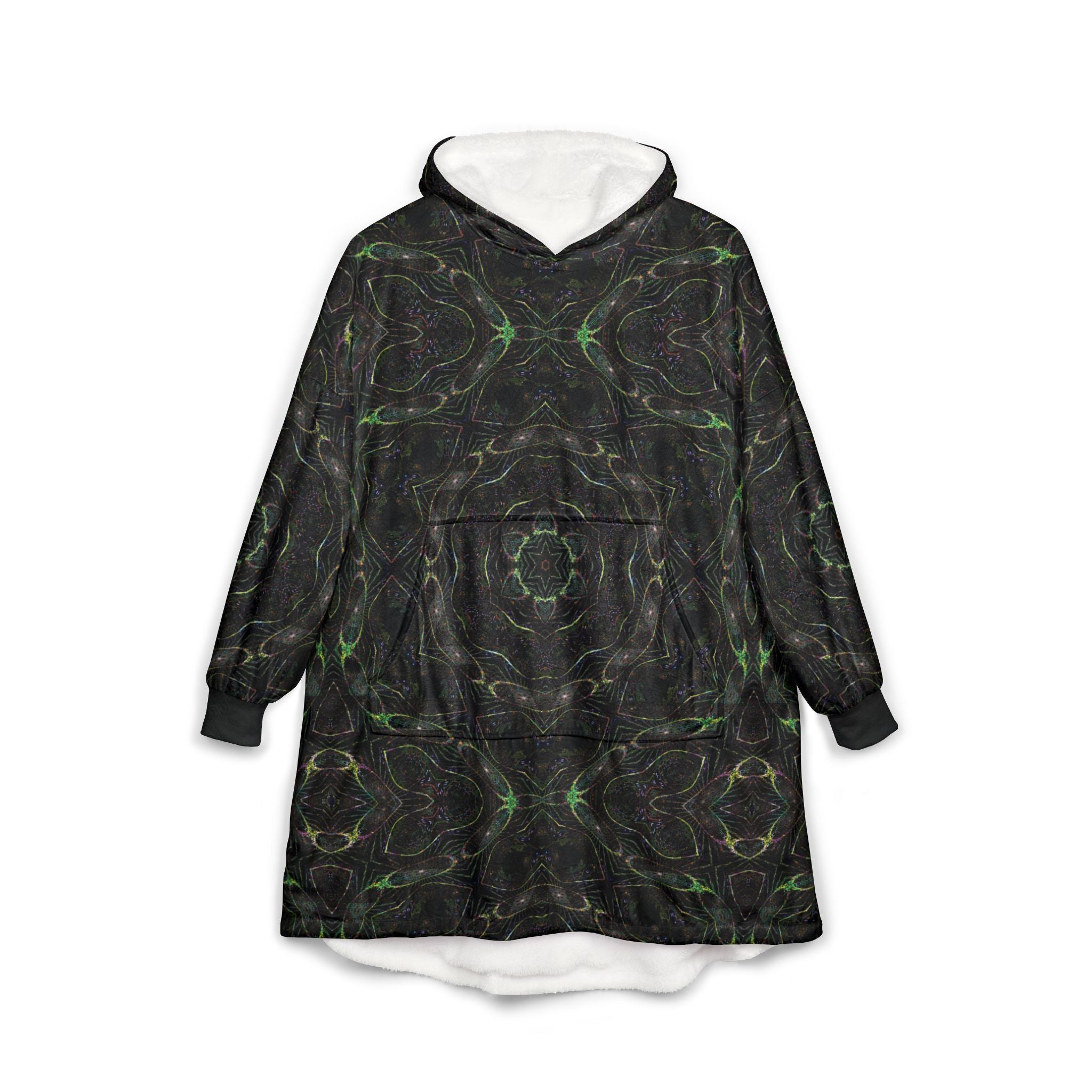 Unisex Hooded Blanket - P5 Kaleidoscopic5 No. 15