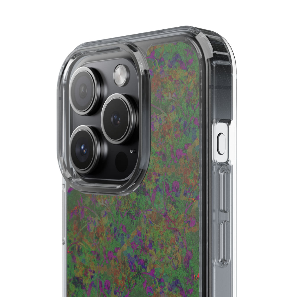 iPhone 15 Clear Case – Hidden Weave Series V3 No.24
