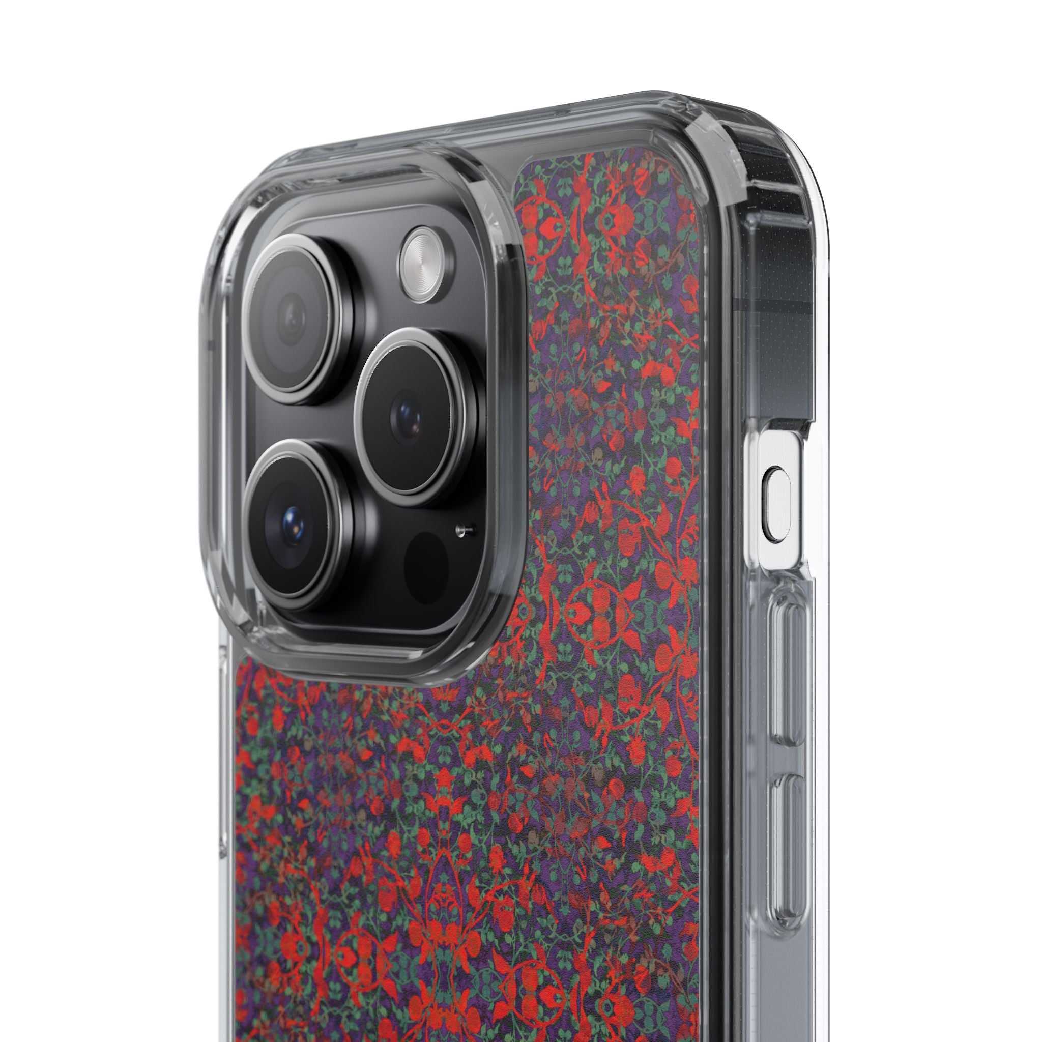iPhone 15 Clear Case – Hidden Weave Series No.25