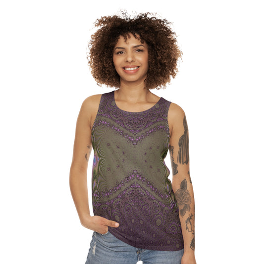 Unisex Tank Top - Love Light Fractals No.11