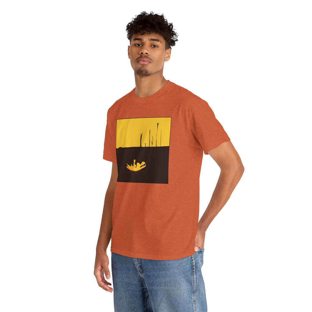 Unisex Heavy Cotton Tee - The Traveller Series (Fire)