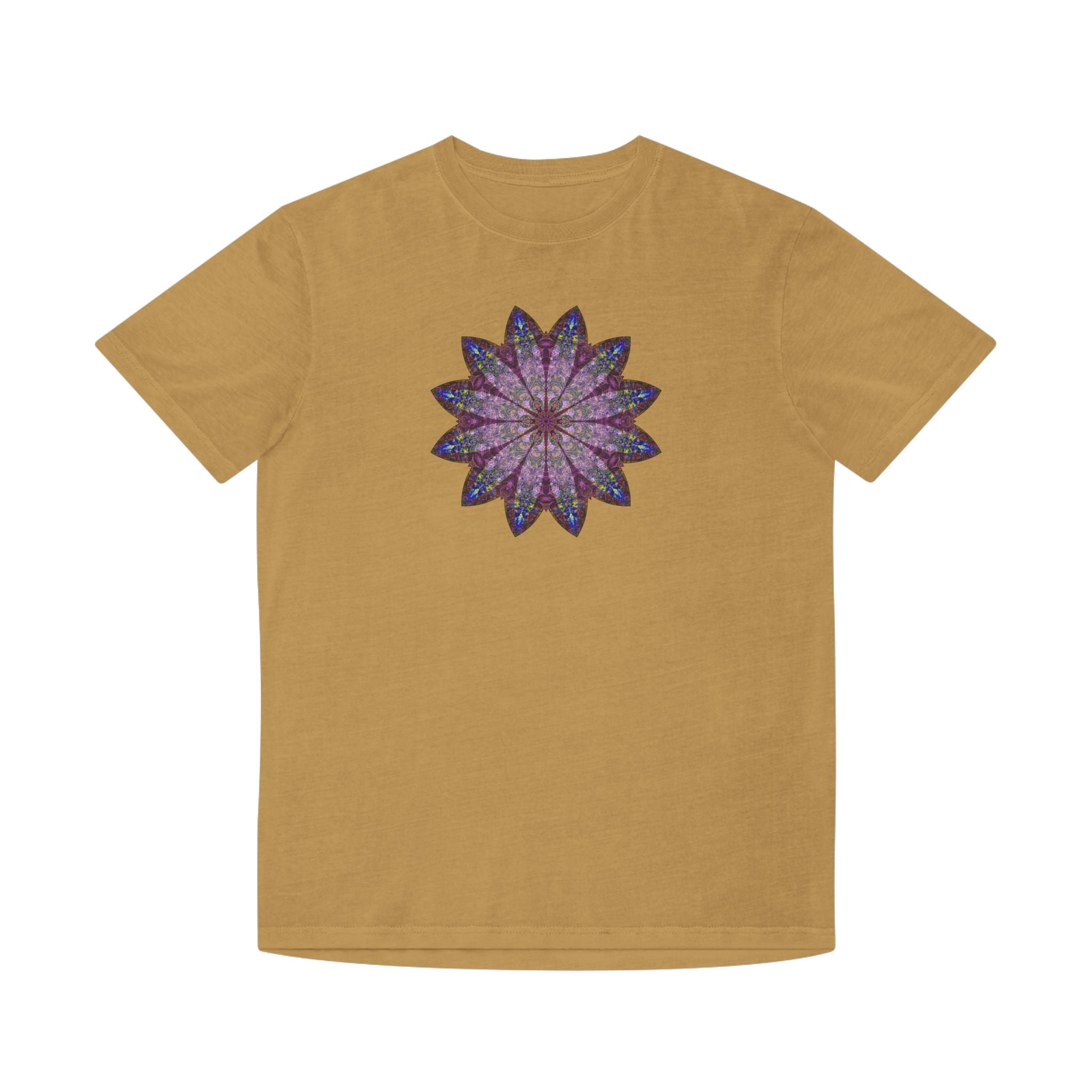 Unisex Faded Shirt - Love Light Mandalas No.17