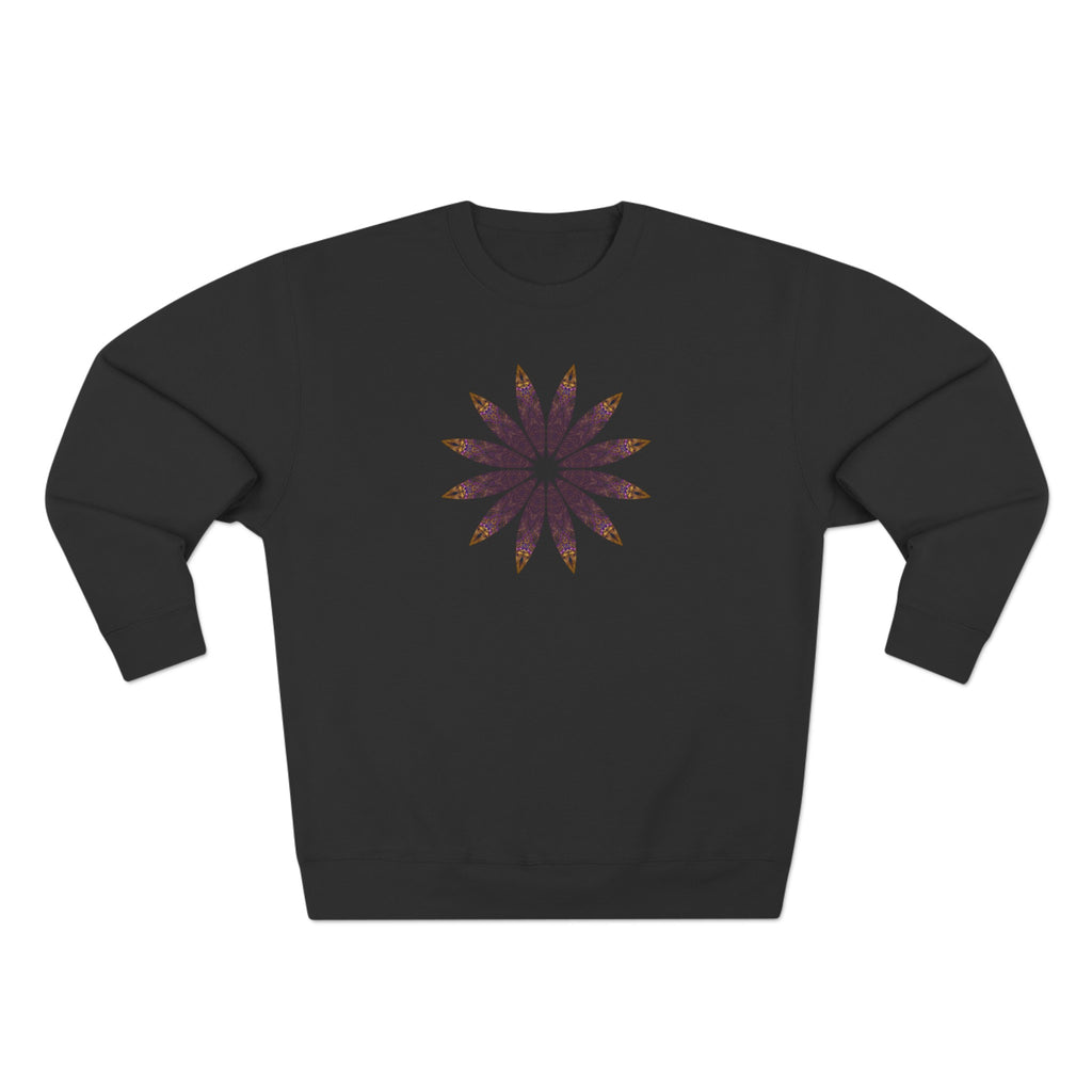 Unisex Crewneck Sweatshirt - Love Light Mandalas No.2