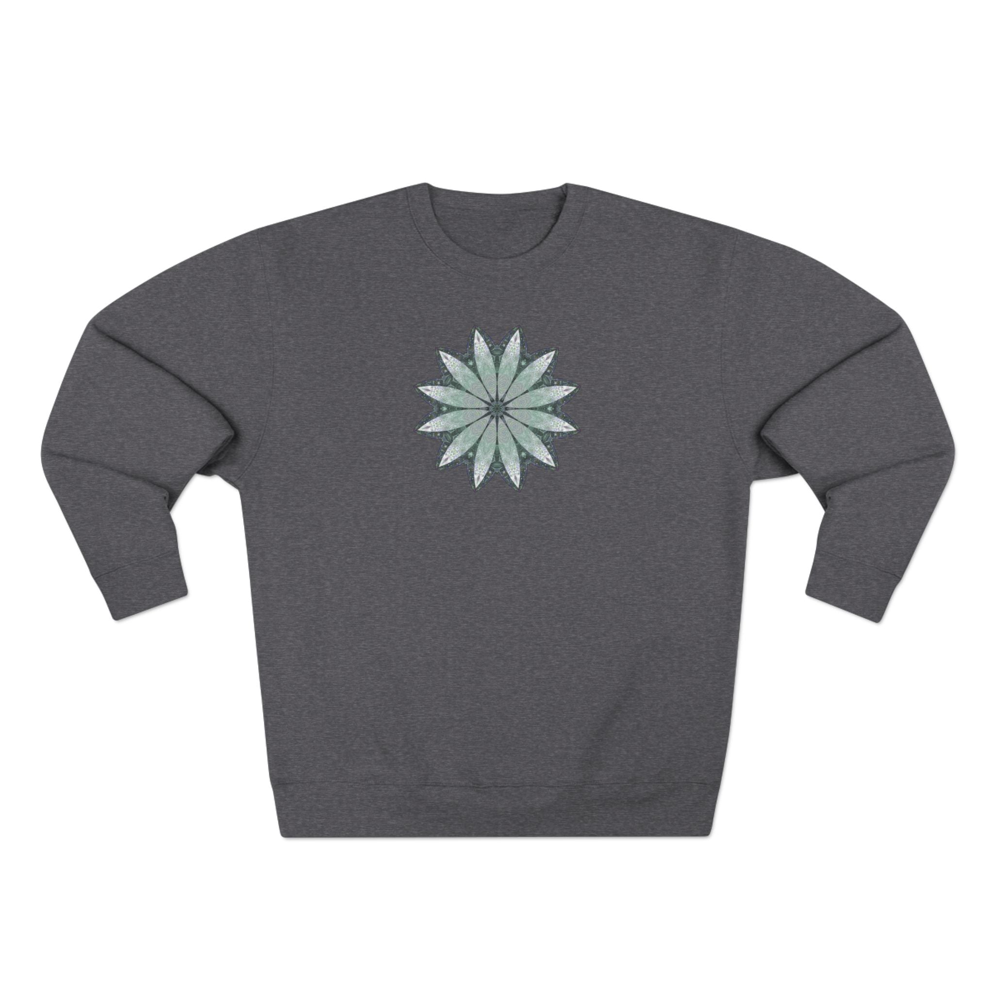 Unisex Crewneck Sweatshirt - Love Light Mandalas No.22