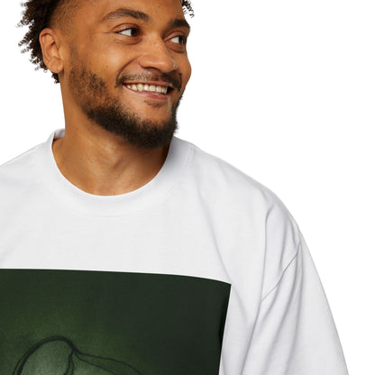 Men's Heavy Oversized Tee - Eye Plants No.2