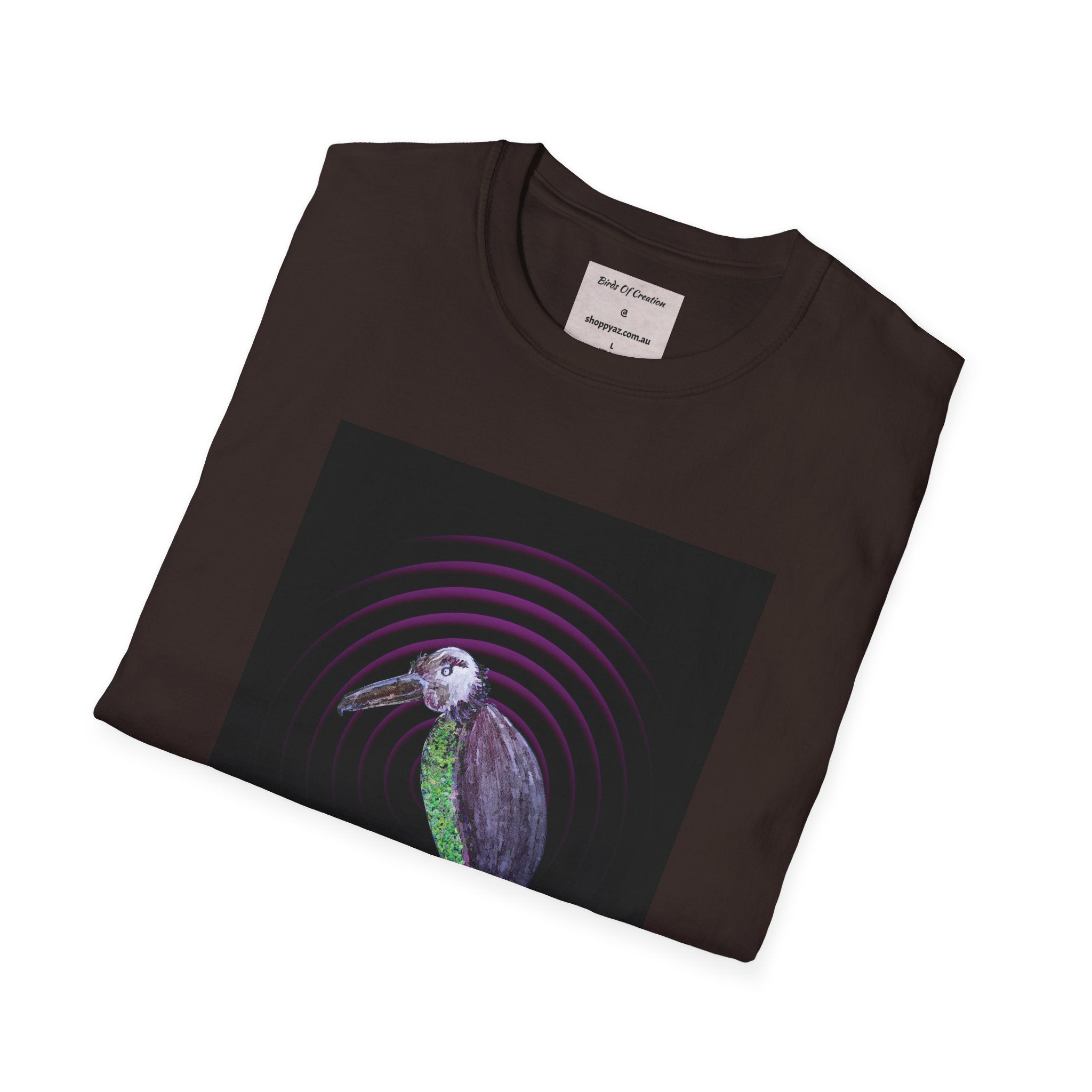 Unisex Softstyle T-Shirt - Birds Of Creation No.2b