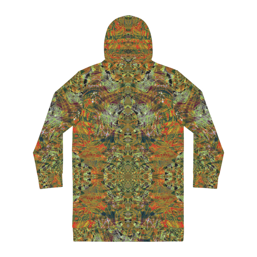 Women's Hoodie Dress - Love Light Fractals No.4