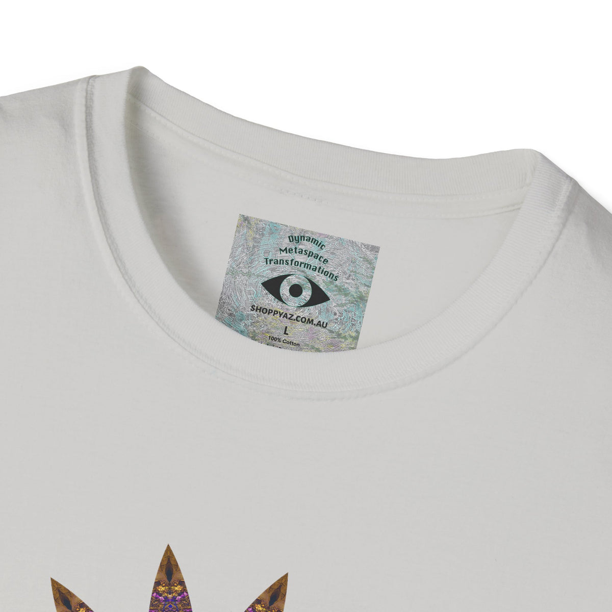 Unisex Softstyle T-Shirt - Love Light Mandalas No.2