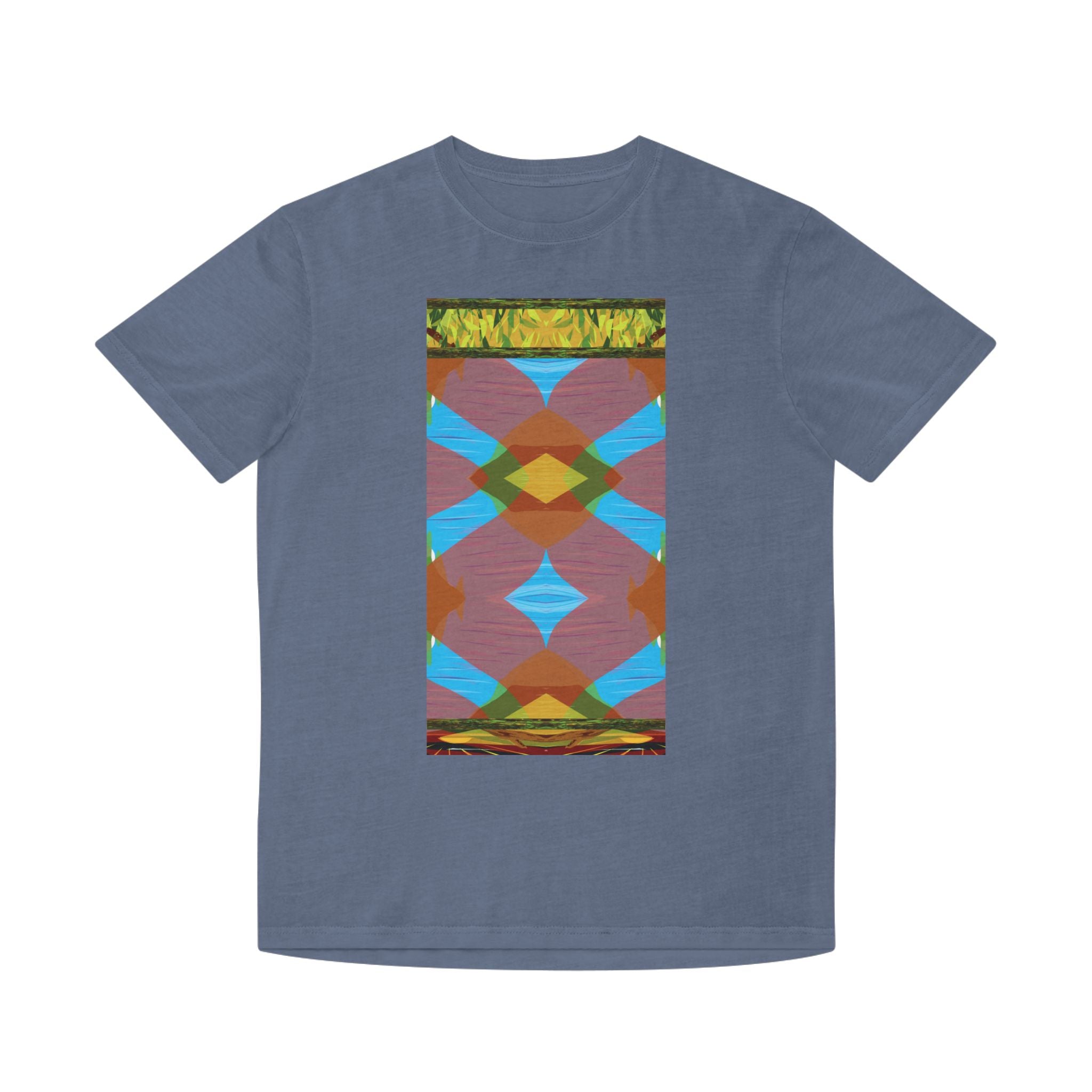 Unisex Faded Shirt -The Traveller Series (Autumn Abstract)