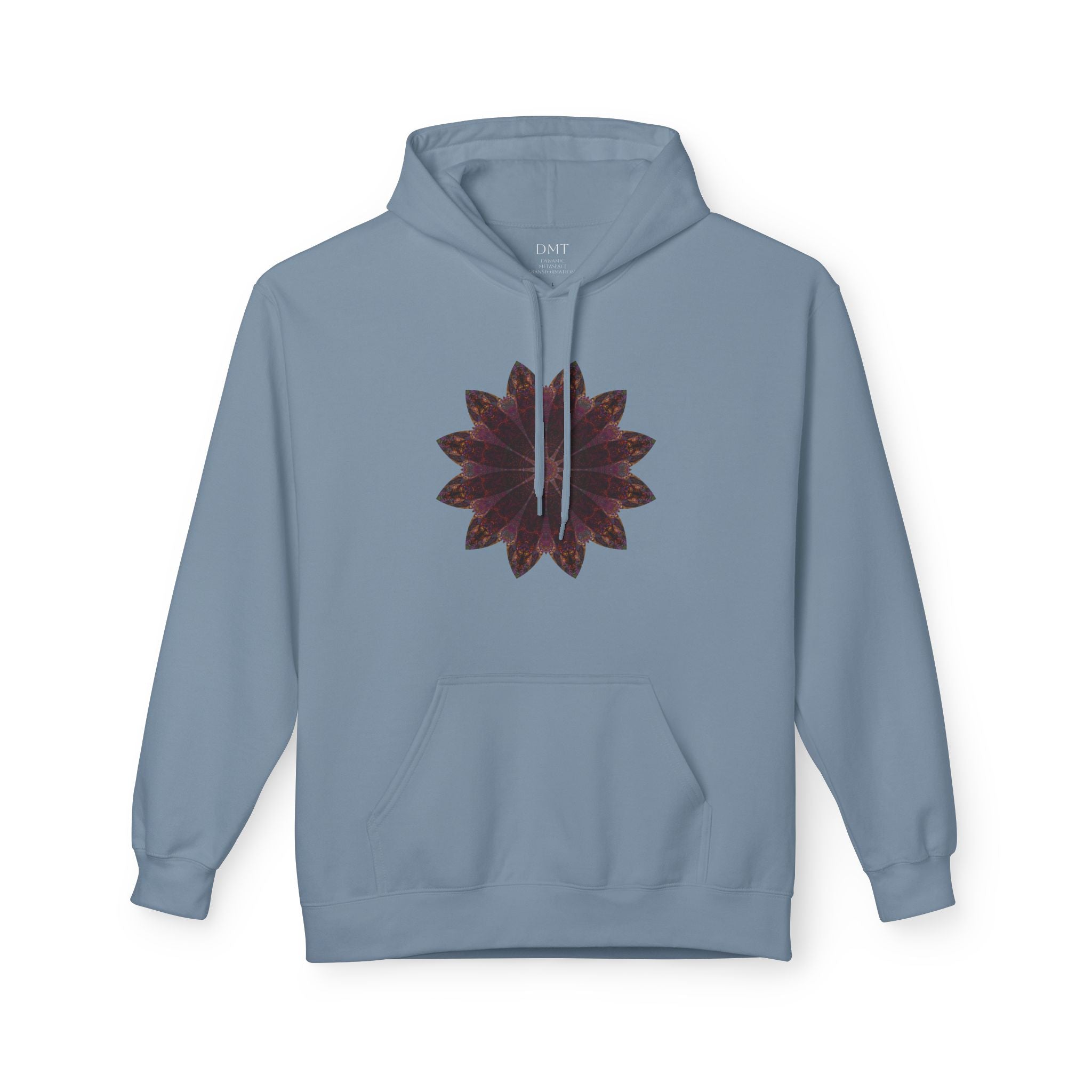 Unisex Midweight Softstyle Fleece Hoodie - Love Light Mandalas No.5