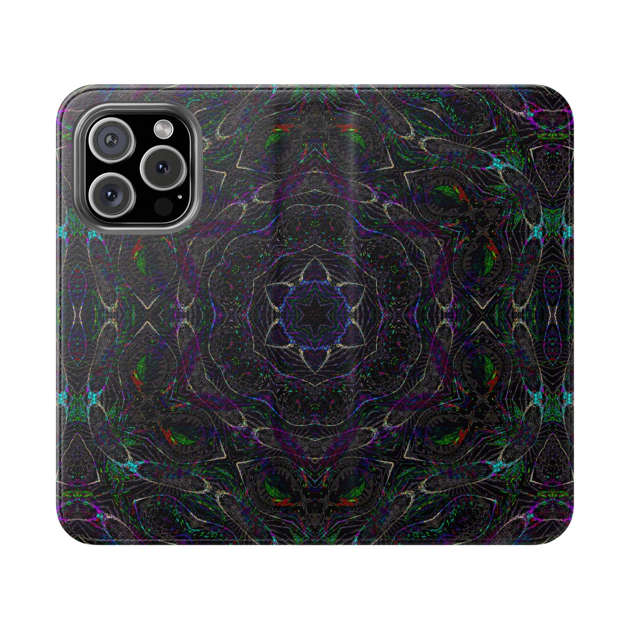 iPhone 16 Flip Case - P5 Kaleidoscopic No.32