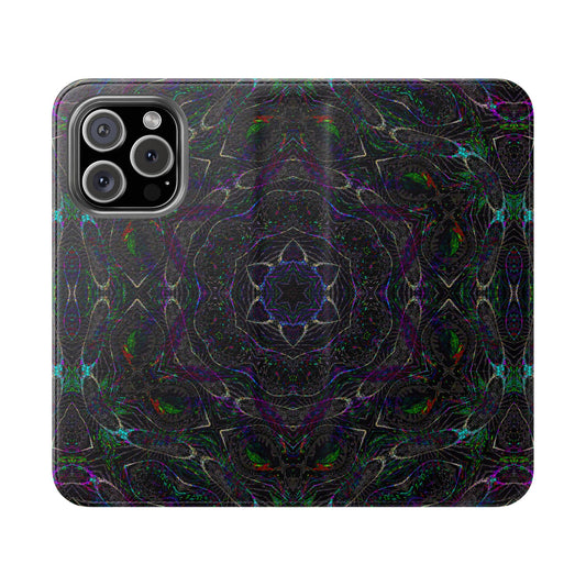 iPhone 16 Flip Case - P5 Kaleidoscopic No.32