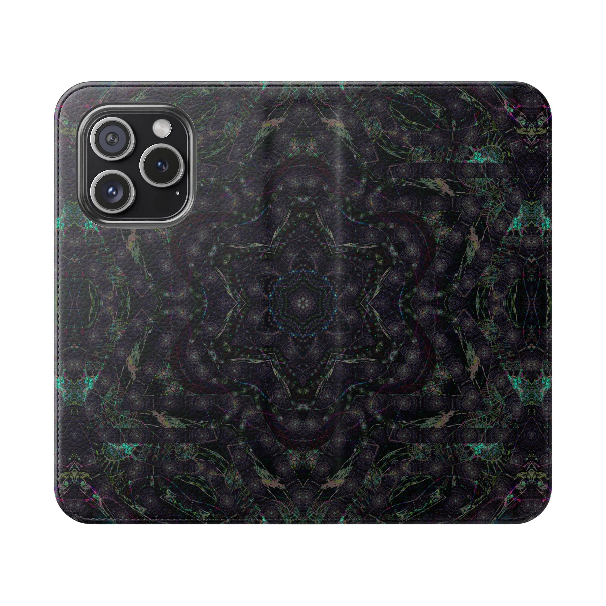 iPhone 15 Flip Case - P5 Kaleidoscopic No.31