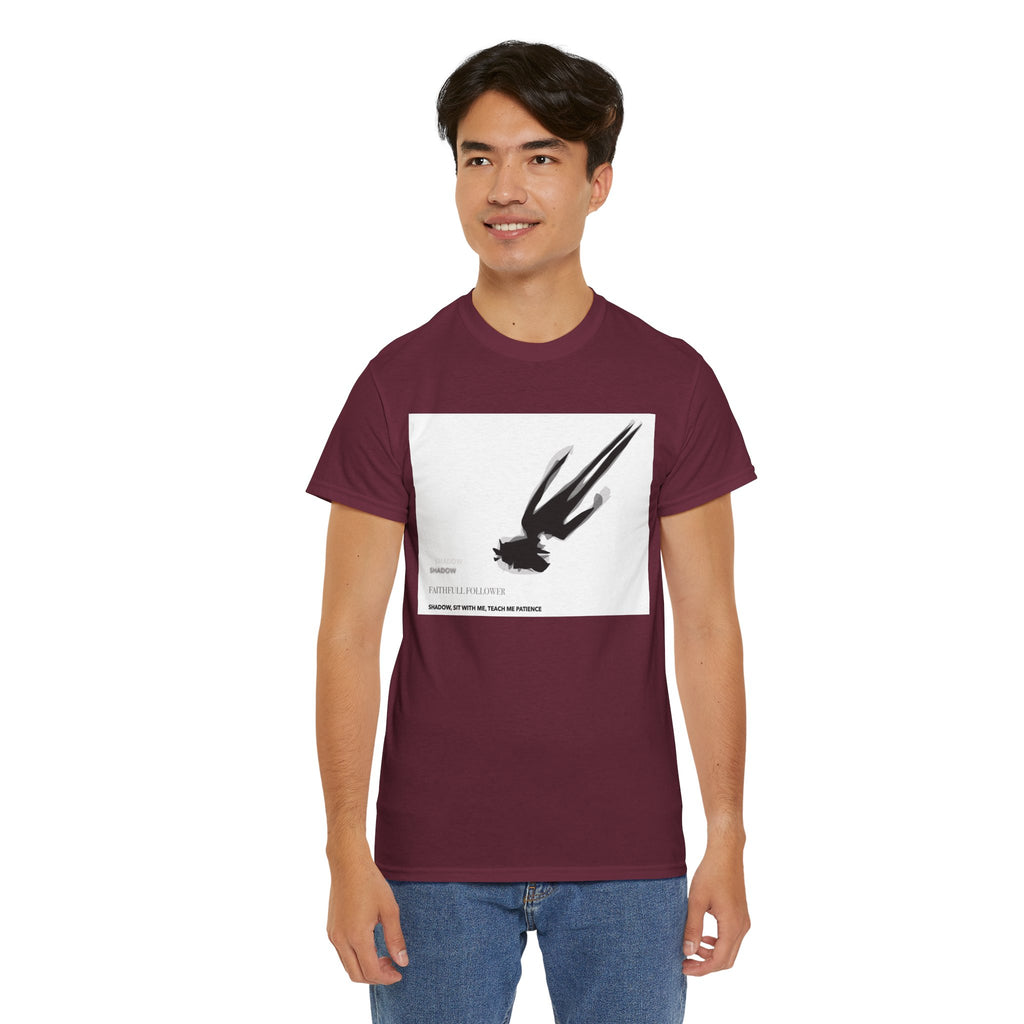 Unisex Heavy Cotton Tee - The Traveller Series (Shadow)