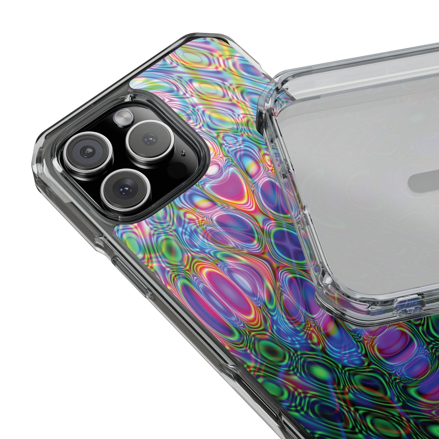 iPhone 16 Magnetic Clear Impact Case - DMT Seer No.2