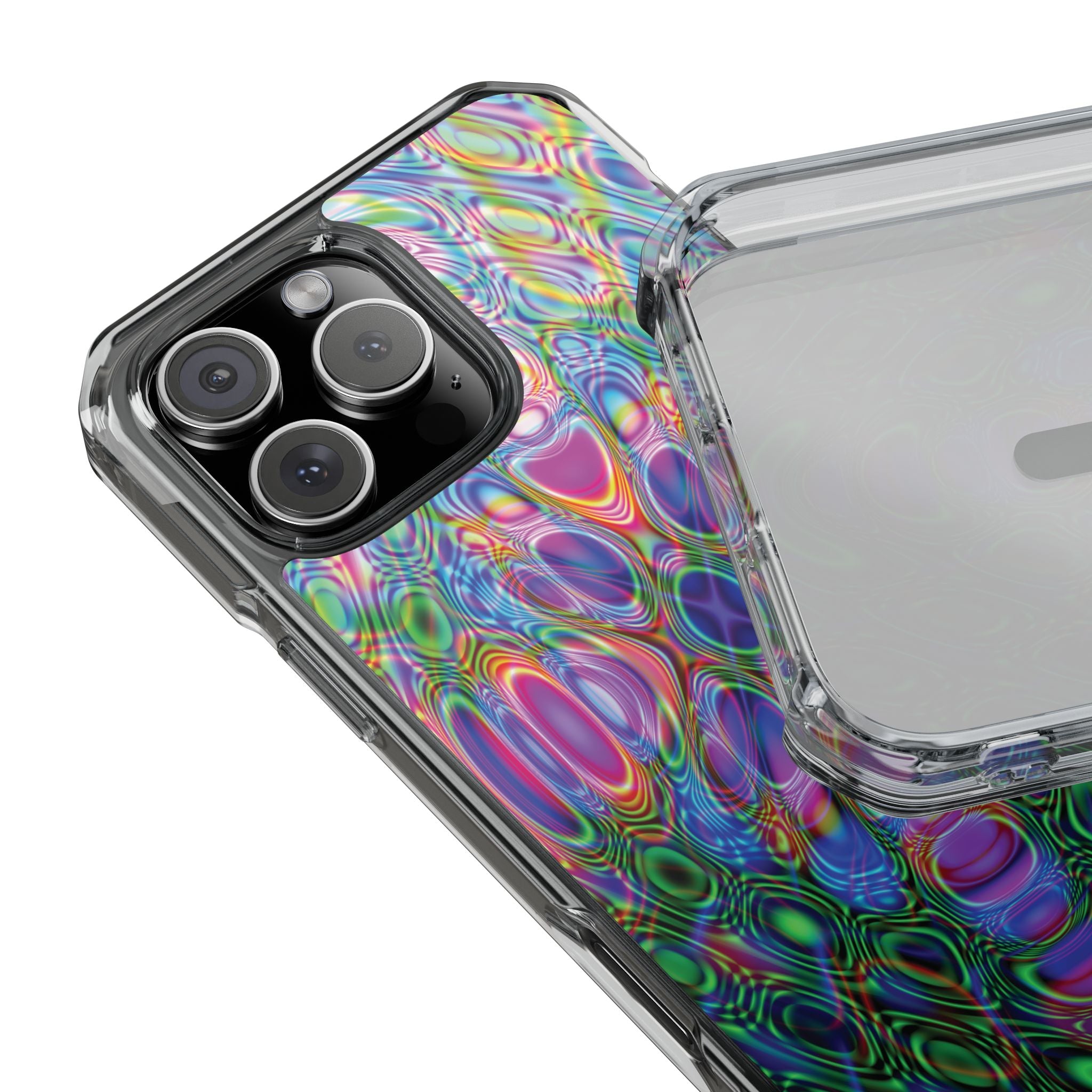 iPhone 16 Magnetic Clear Impact Case - DMT Seer No.2