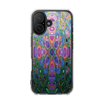 iPhone 16 Magnetic Clear Impact Case - DMT Seer No.2