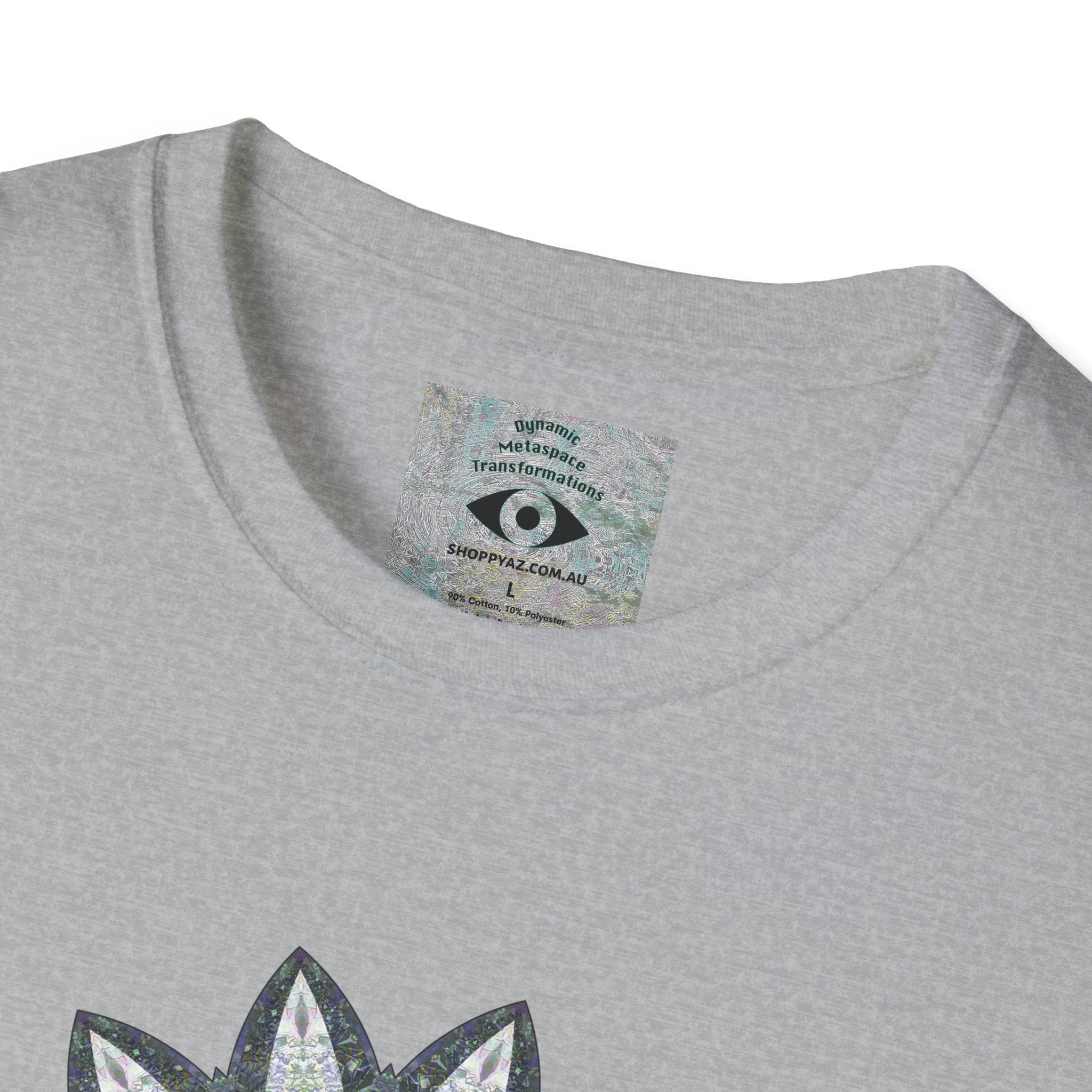 Unisex Softstyle T-Shirt - Love Light Mandalas No.22