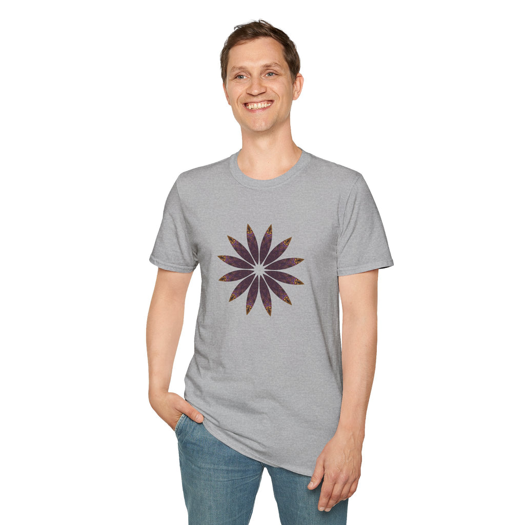 Unisex Softstyle T-Shirt - Love Light Mandalas No.2