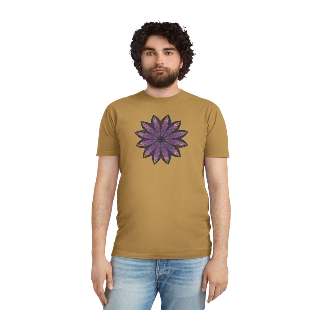Unisex Faded Shirt - Love Light Mandalas No.24