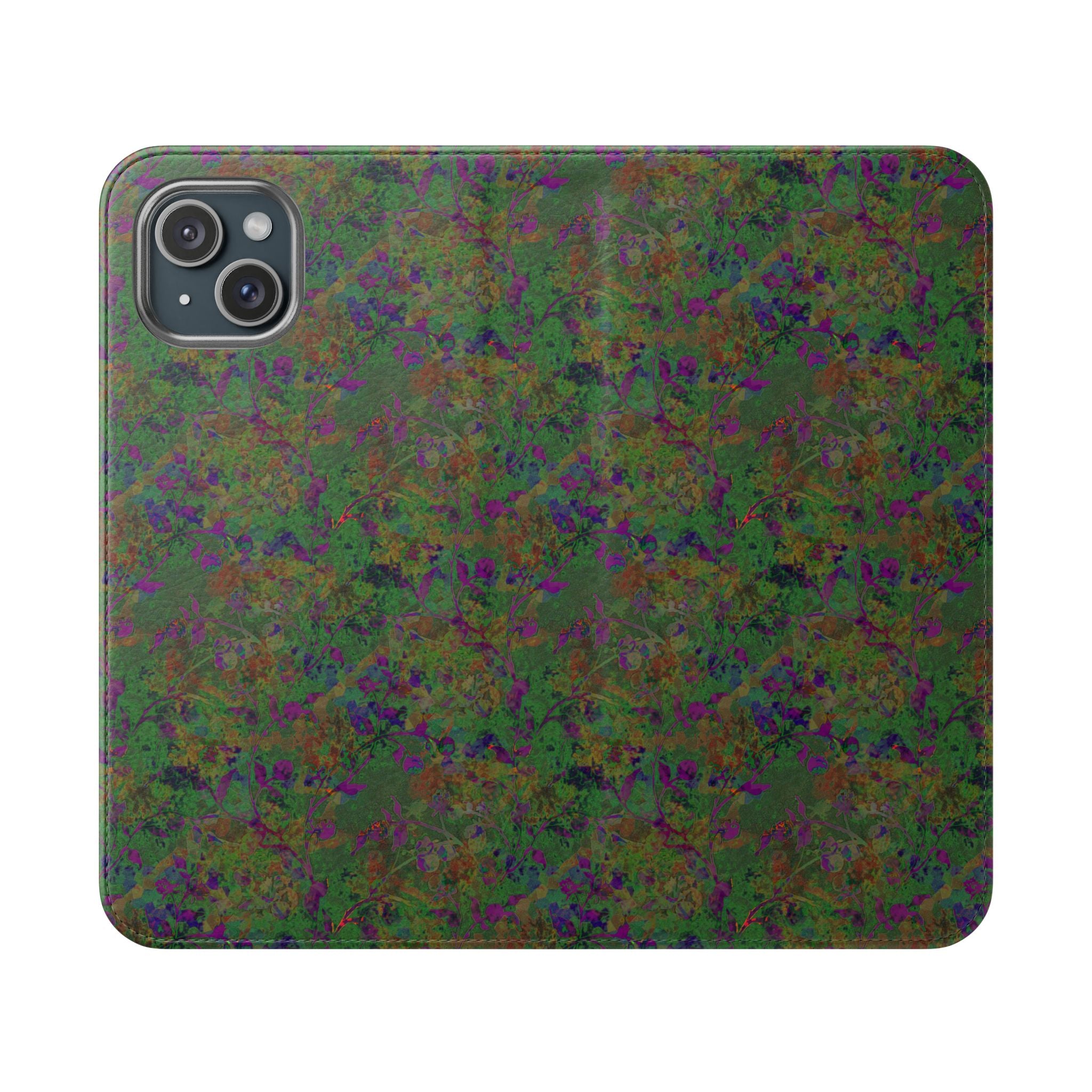 iPhone 15 Flip Case - Hidden Weave Series V3 No.24